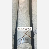 ست مانتو شلوار زنانه مدل فندق جنس مازراتی و تور فری سایز تا 48