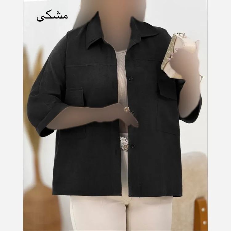 شومیز زنانه مدل بیتا جنس شانتون اسلپ در 5 رنگ متنوع