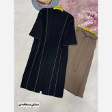 ست مانتو و دامن گلاره جنس لنین فری سایز