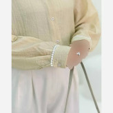 شومیز شیشه ای یسنا جنس درجه یک فری سایز مناسب سایز 38 تا 48