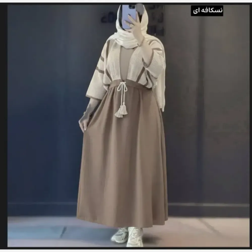 ست سارافون و کت زنانه مدل مهدیس جنس شانتون و لنین زارا سایز 38 تا 48