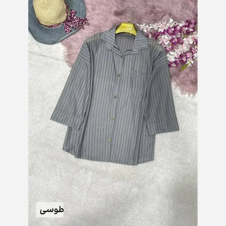 شومیز دیپلمات مراکشی ضحا سایز فری 38 تا 48 رنگبندی متنوع