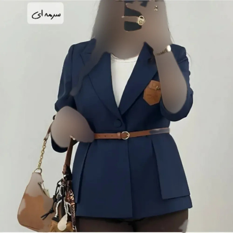 مانتو تکی مازراتی آرتمیس کرمی قهوه ای بنتون آبی نسکافه ای سایز 1 و 2