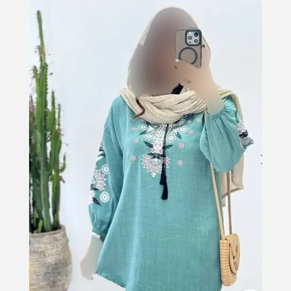 تونیک مارال شانتون درجه 1 زنانه مشکی نخودی سایز 38 تا 50