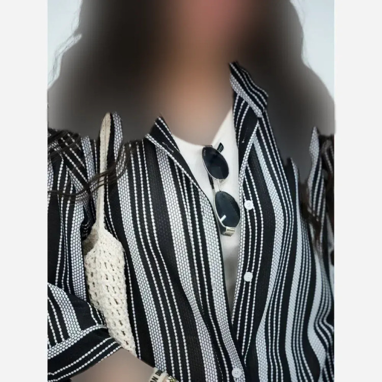 شومیز پانچ مراکشی زنبوری فری سایز زنانه