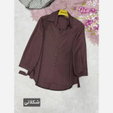 شومیز گره ای زنانه جنس پری درجه یک خنک و سبک سایز فری 38 تا 48 رنگ بندی متنوع