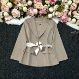 کت دیور زنانه بزایاق درجه یک وارداتی رنگ بندی مشکی موکا نسکافه سرمهای استخوانی سایز L XL