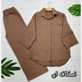 شلوار تک نازنین جنس آیوا کوک دوزی سایز فری 38 تا 46