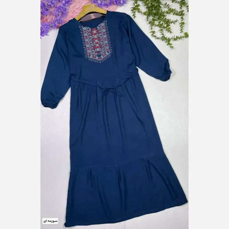 ساحلی گلدوخت نخی اعلا سایز 40 تا 50 در رنگبندی متنوع