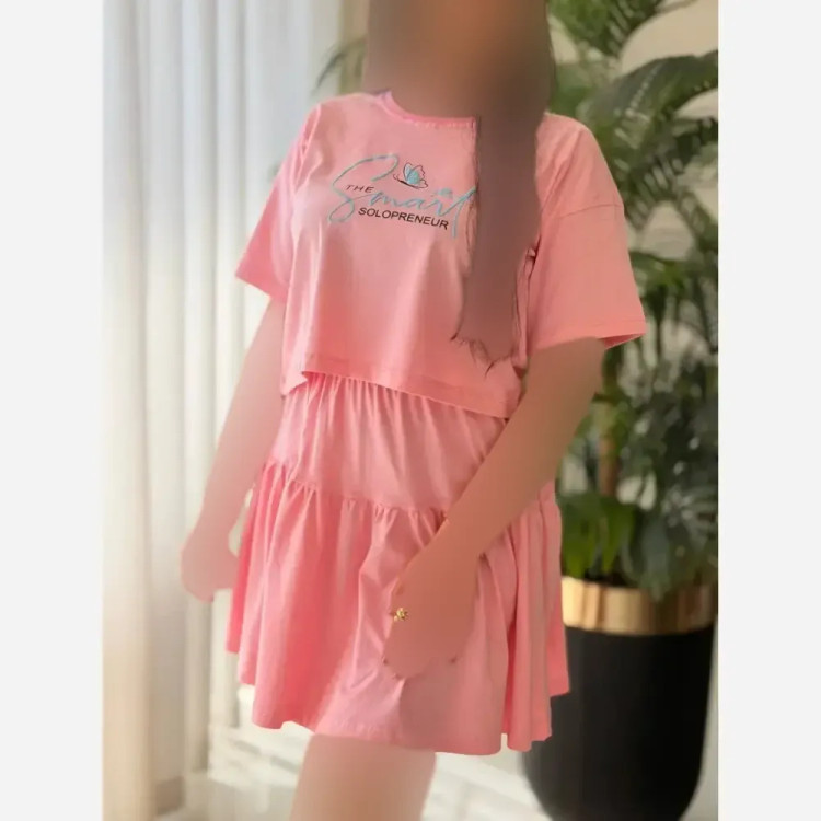 ست ساشا زنانه پنبه درجه یک فری سایز در رنگبندی متنوع