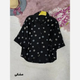 شومیز عروسکی بابونه جنس پری شیشه ای درجه یک فری سایز