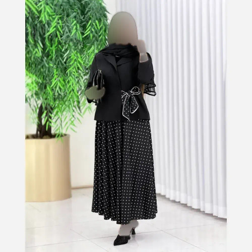 کت و دامن ژابیز مازراتی بوگاتی مجلسی شیک فری سایز زنانه