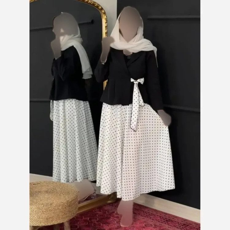 کت و دامن ژابیز مازراتی بوگاتی مجلسی شیک فری سایز زنانه