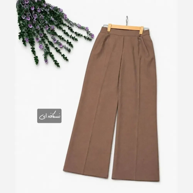 شلوار فول بگ ریزشی زنانه جنس بزیاق درجه یک
