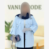 شومیز زنانه مسیحا جنس کراش آیوا فری سایز
