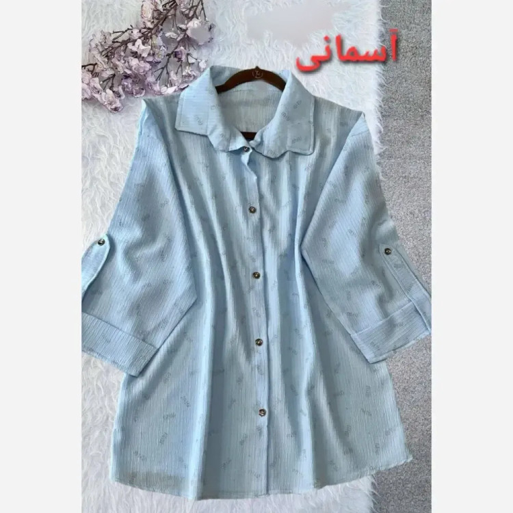 شومیز زنانه سوپر آیراش فری سایز مدل میومیو