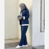 ست کت و شلوار دیپلمات زنانه مکانیک پرشیا فری سایز جیب دار
