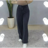 شلوار بگ طرح جین زنانه آوات مدل کمرکش رنگ بندی متنوع