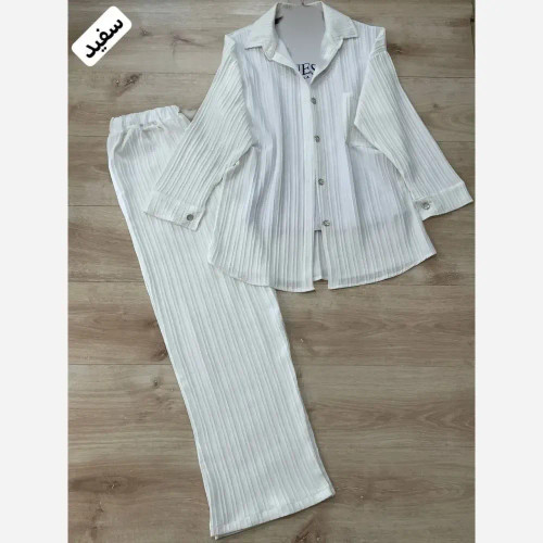 شومیز شلوار نیکا جنس آیوا درجه یک سایز 38 تا 48