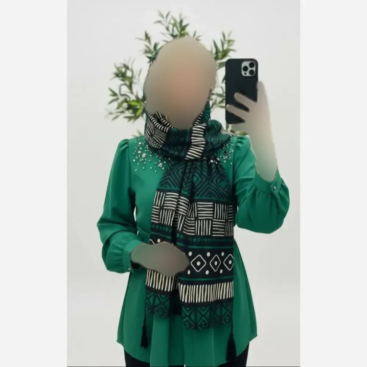 شال مصری نخ سانسفور ابعاد 182*70 فری سایز رنگبندی سرمه، زرشکی، کرم نارنجی، طوسی نارنجی