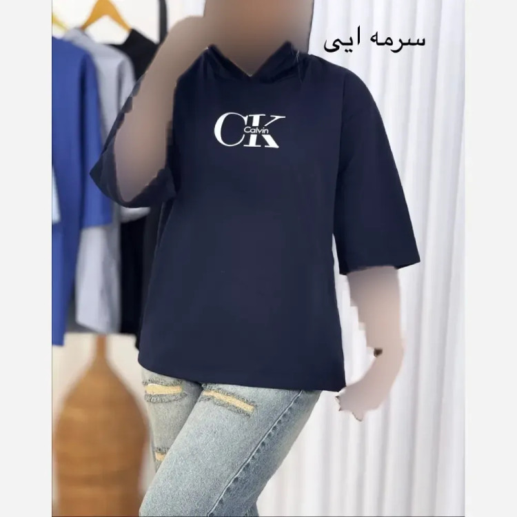 پلیور لانگ CK پنبه دبل بافت فری سایز زنانه