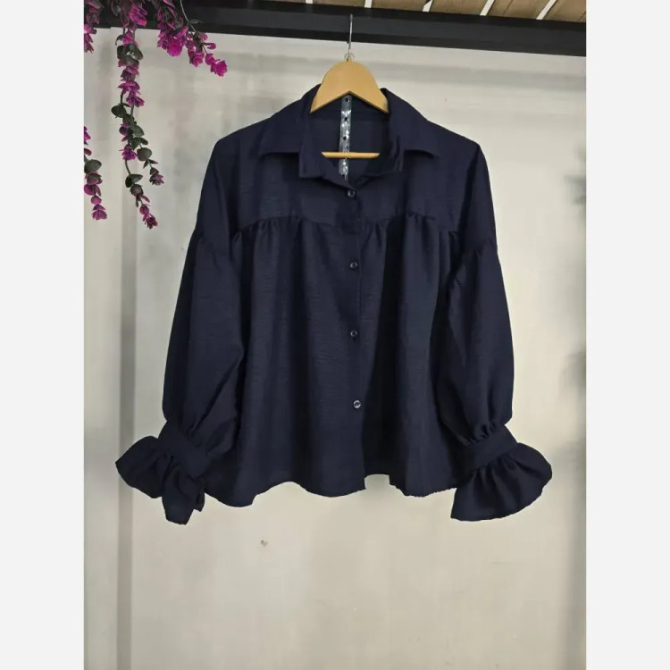 شومیز باکسی پنبه سوپر طرح ابرو بادی فری سایز 36 تا 48