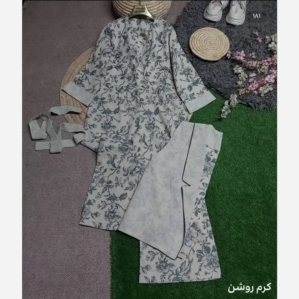 کت اورال آپامه لینن نچرال زنانه در رنگهای کرم روشن، قهوهای تیره، سرمهای تیره و سایز فری 38 تا 46