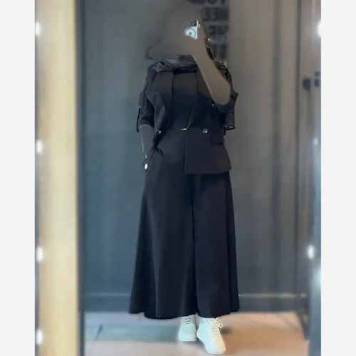 کت و شلوار لینن نچرال مدل نیکی