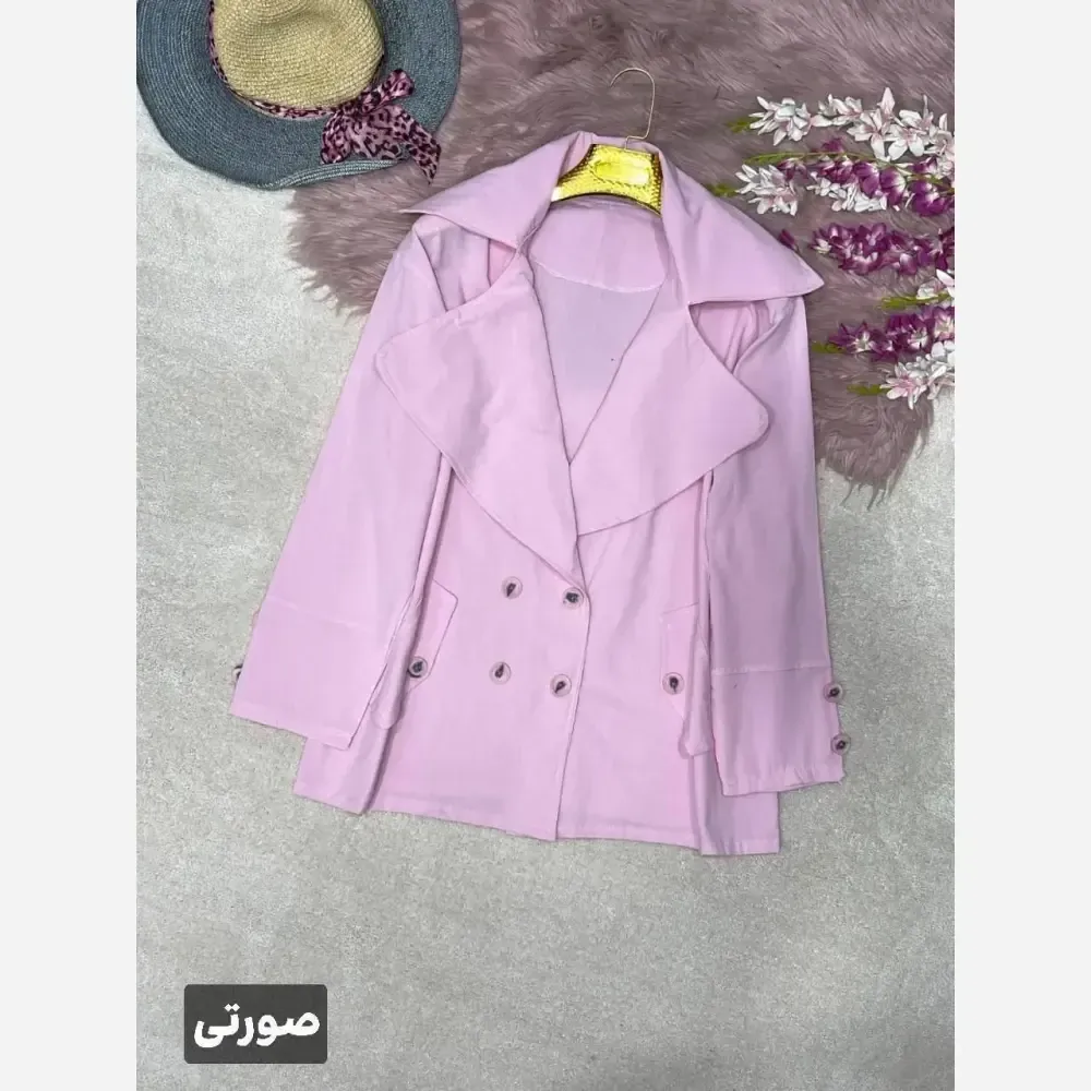 کت یقه انگلیسی لنین زنانه در رنگ ها و سایز های متنوع