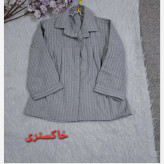 شومیز حصیری زنانه فری سایز در رنگ های مشکی کرمی قهوه ای خاکستری