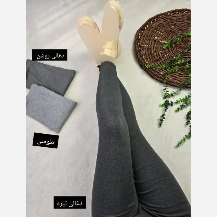 لگ کبریتی ملانژ فری سایز زنانه مناسب پاییز با کرک ظریف