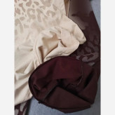 ست ست تیشرت باکسی و شلوار بگ پلنگی دخترانه پنبهای سایز 55 تا 70
