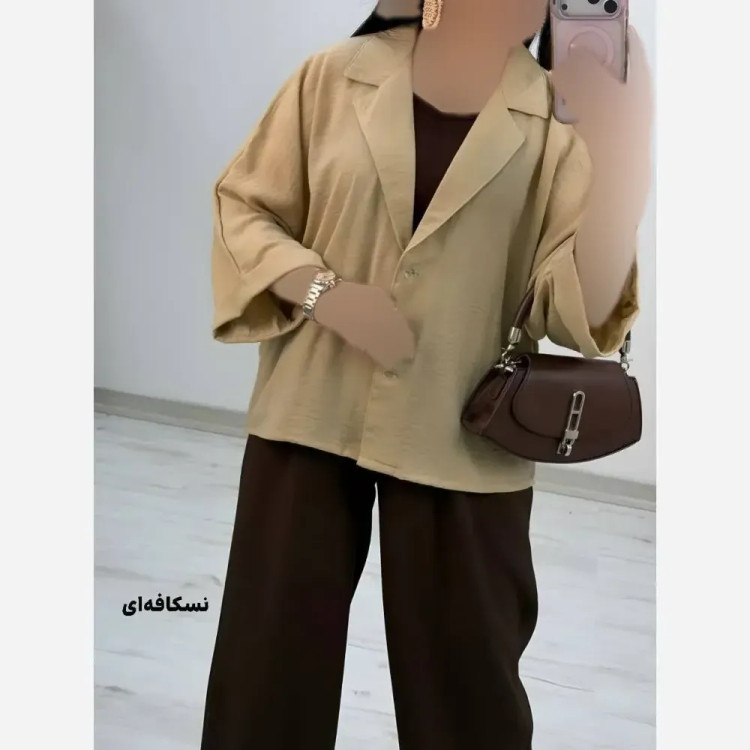 شومیز شانتون کمند فری سایز 38 تا 48