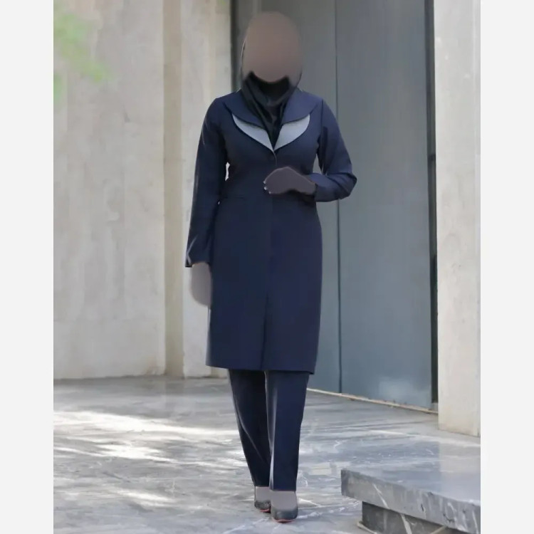 مانتو شلوار اداری تیسا جنس فاستونی