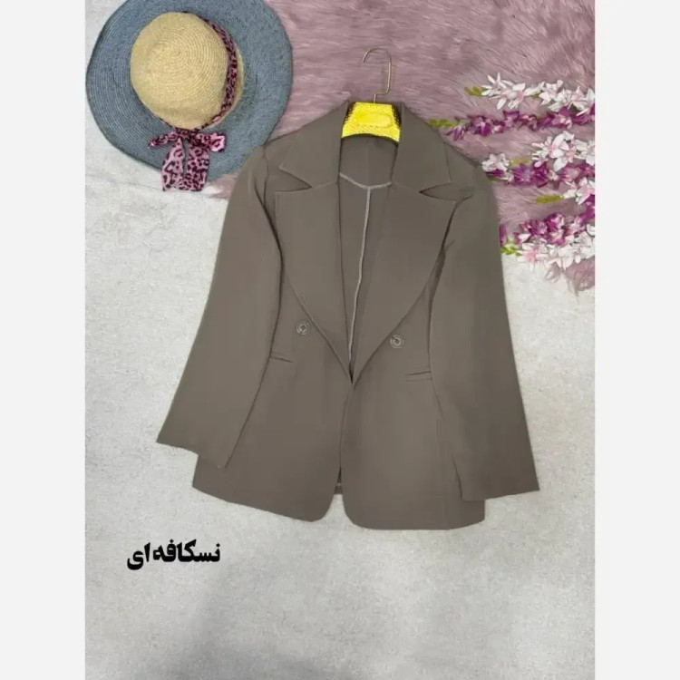 کت اسپرت زنانه نگار جنس کرپ مازراتی