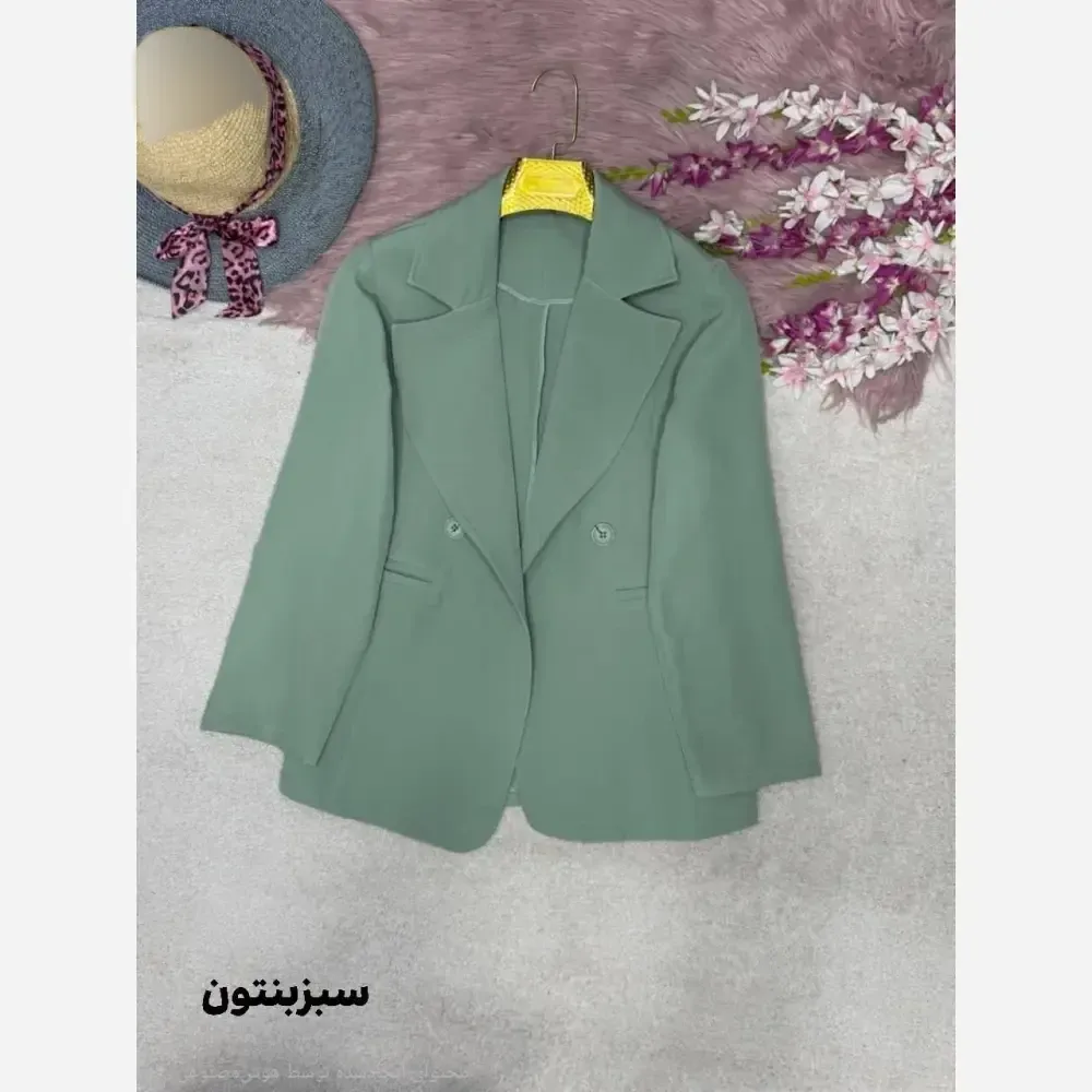 کت اسپرت زنانه نگار جنس کرپ مازراتی