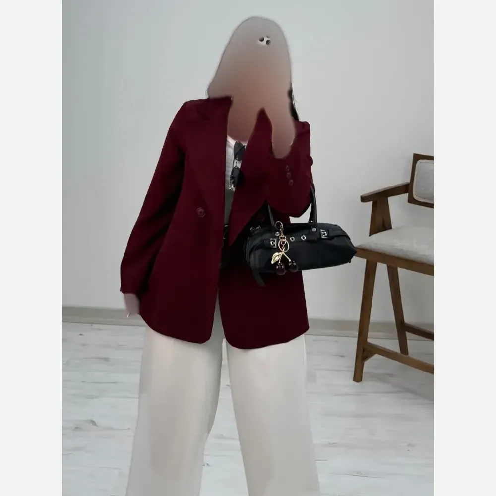 کت اسپرت زنانه نگار جنس کرپ مازراتی