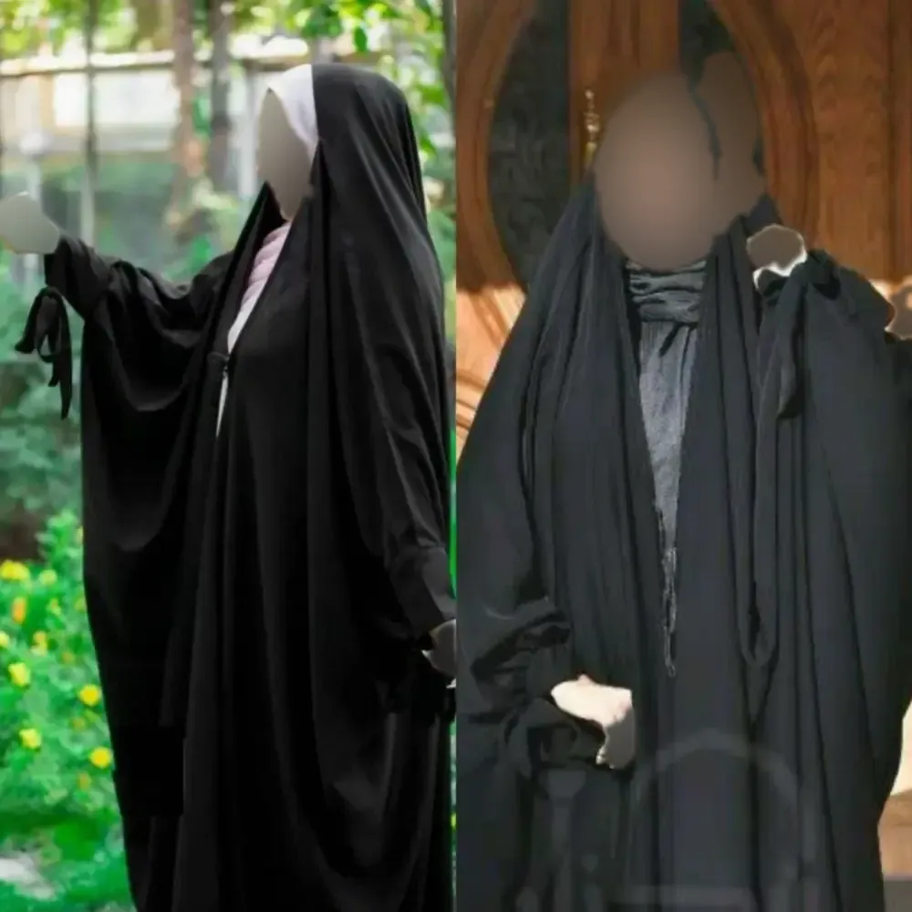 چادر جده پاپیونی جنس سوپر ژرژت مشکی