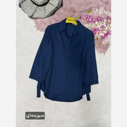 شومیز گره ای نیکی پری خنک و سبک فری سایز 38 تا 48