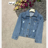 کت جین زنانه نسیم رنگ بندی متنوع سایز 1 و 2
