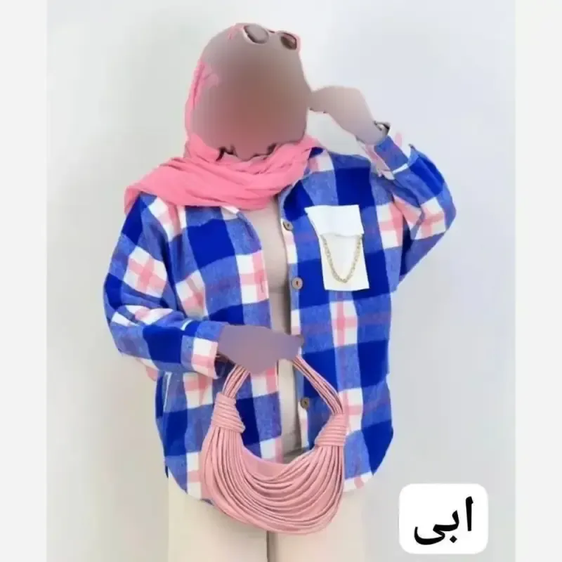 مانتو فوتر پشمی گرم بالا مدل پانچ تک جیب چرم سایز 38 تا 50