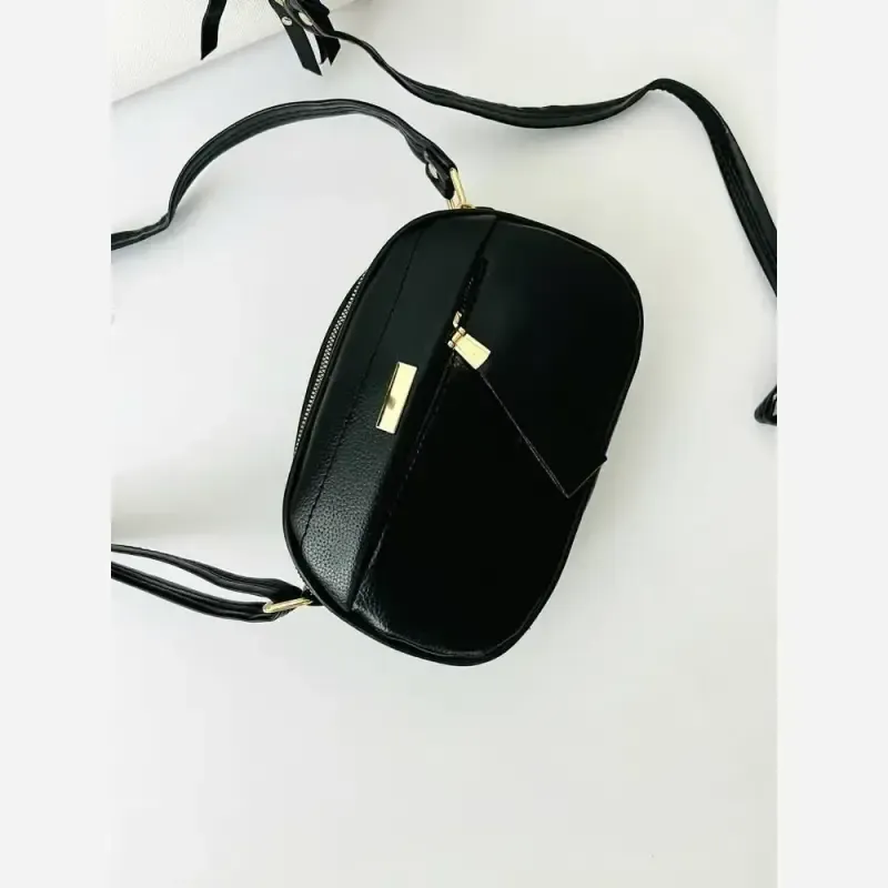 کیف ادویرو پلاس جدید مشکی چرم شرانگ سایز 22 در 14 مناسب روزمره