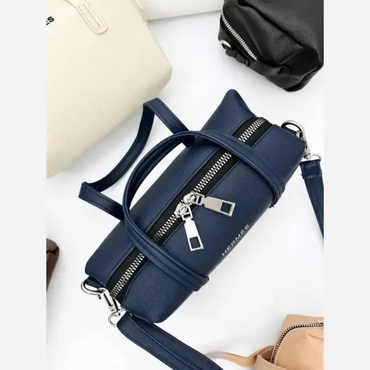 کیف صندوقی هرمس جنس شرانگ ریز سایز 16 در 22 رنگبندی متنوع