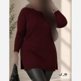 تونیک بافت زنانه نخ ترک آکرلیک ضد حساسیت سایز 38 تا 48