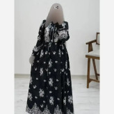 پیراهن ساحلی زنانه فلورنخ درجه یک مدل زنبق رنگ بندی متنوع سایز فری